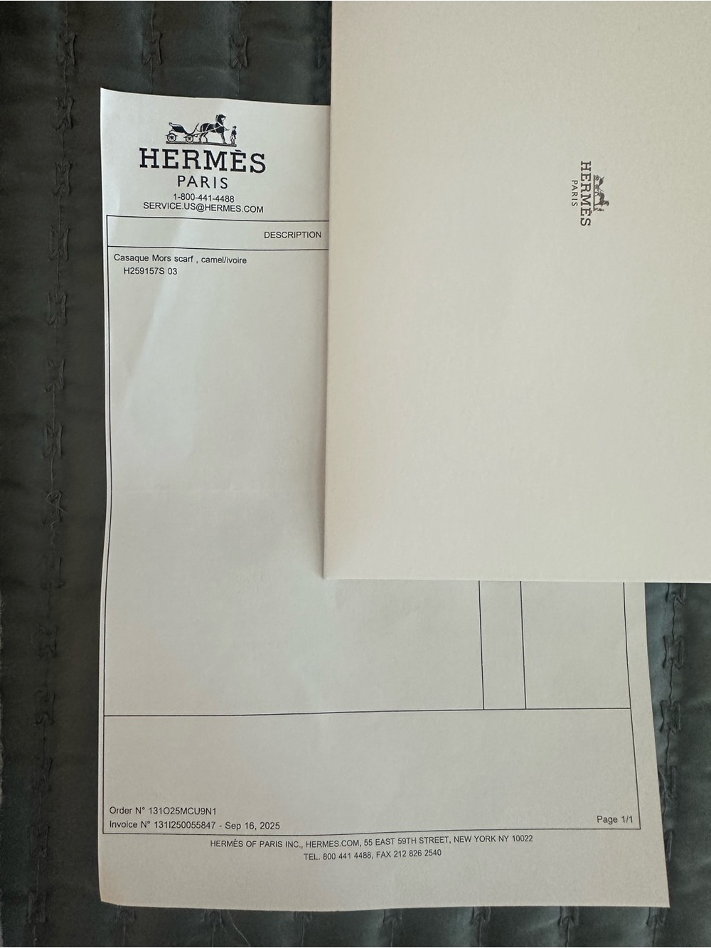 Brand New Hermes Beige and Cream Equestrian Logo Wool Scarf - Picture 8 of 9